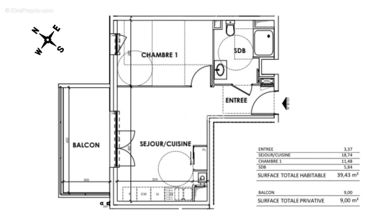 Appartement à LE PONT-DE-BEAUVOISIN