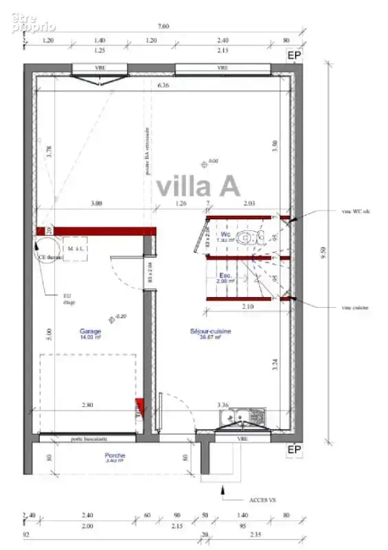 Maison 4 pièces 91 m² à vendre à Marseillan (34340) - photo 2