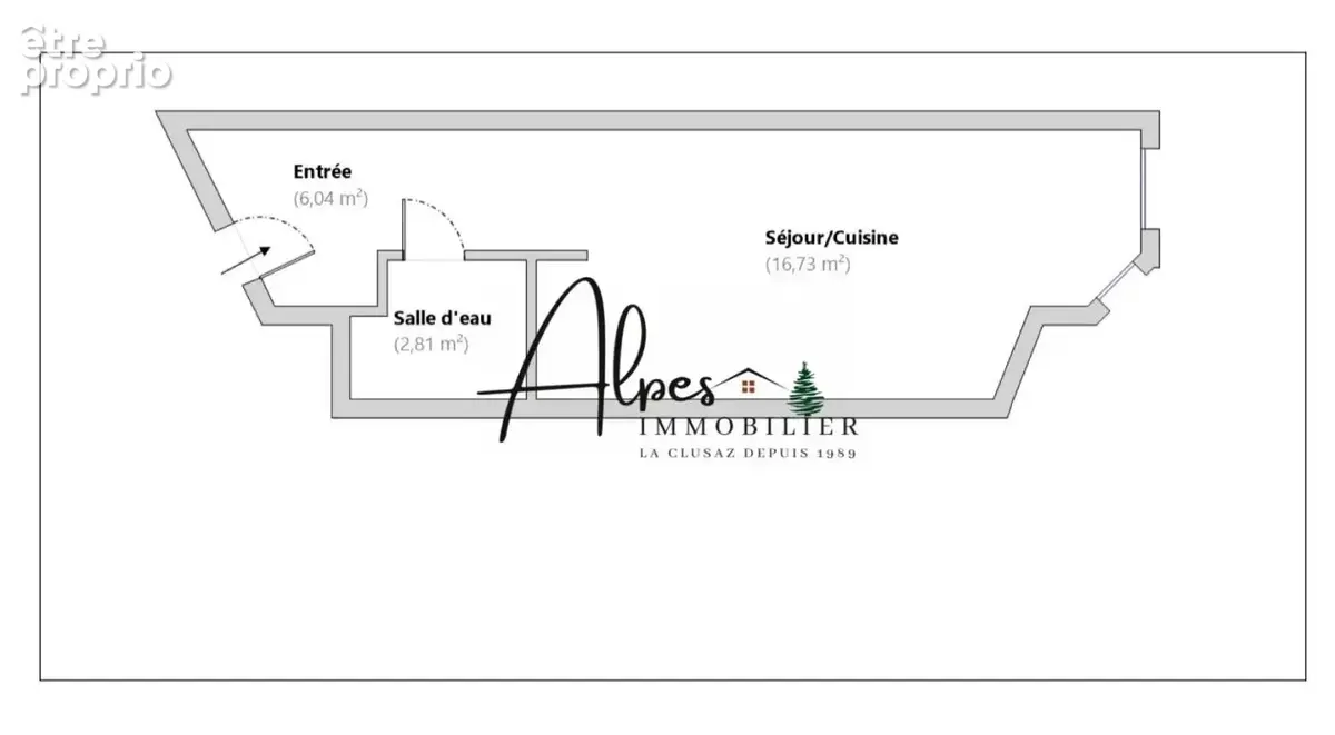 Studio rénové avec vue montagnes - photo 11
