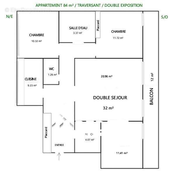 Appartement à BORDEAUX