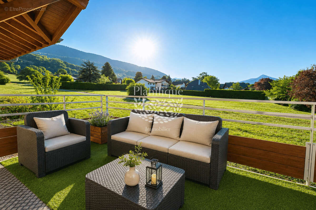 Duplex rénové en dernier étage avec terrasse et garage double à Bonne - photo 5