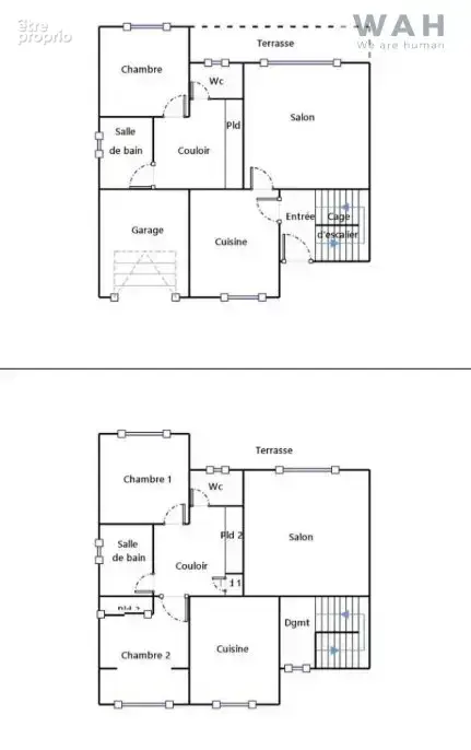 Maison t6 divisee en 2 appartements avec jardin terrasse et - photo 16