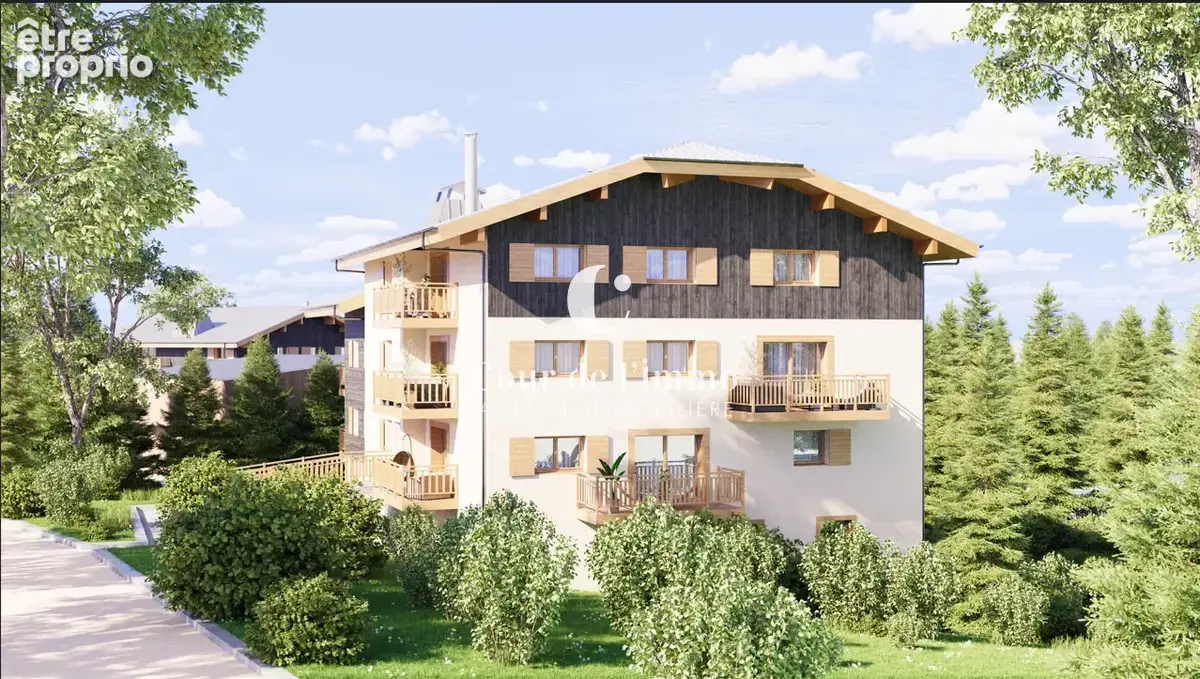 Praz-sur-arly - appartement 4 pieces rez de jardin  vendre - photo 3