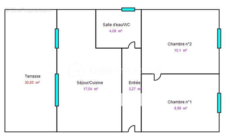 Appartement à TOURS