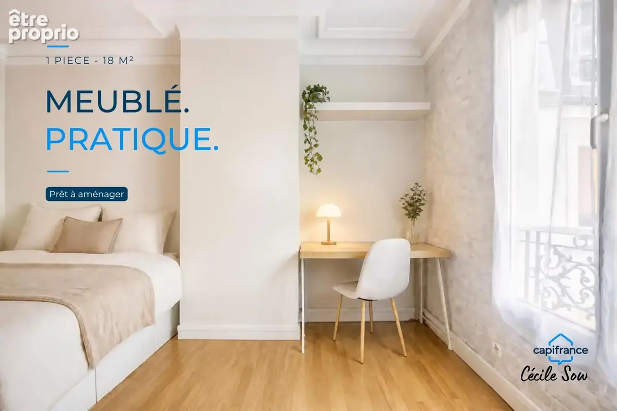 Idéal investisseur, pied-à-terre, primo‑accédant ou logement étudiant - Studio 17,88 m² – Paris 17ᵉ, quartier Ternes / Maillot – - photo 4