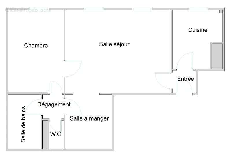 Appartement à PARIS-15E