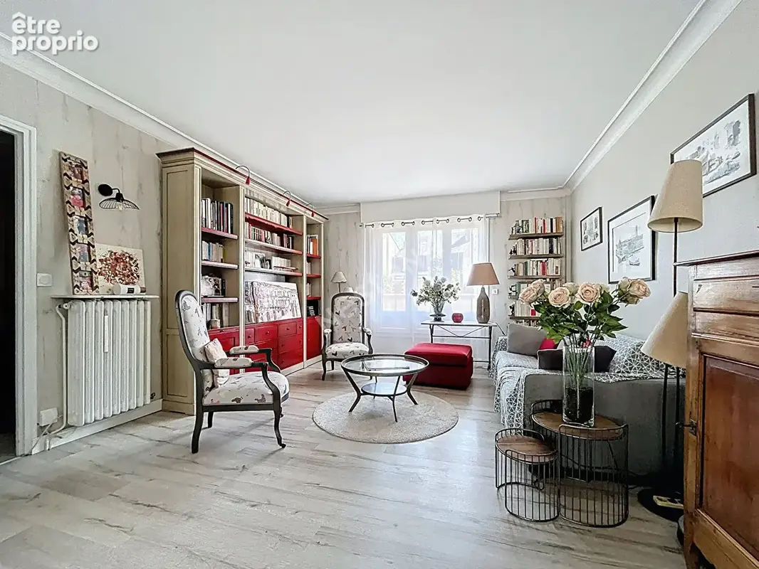 Nantes rond point de vannes appartement t5 92m² / 3 chambres / ascenseur / - photo 3