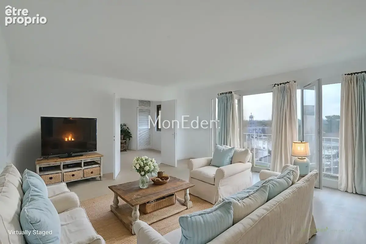 Appartement Neuilly Sur Seine 3 pièce(s) Balcon vue Tour Eiffel - photo 6