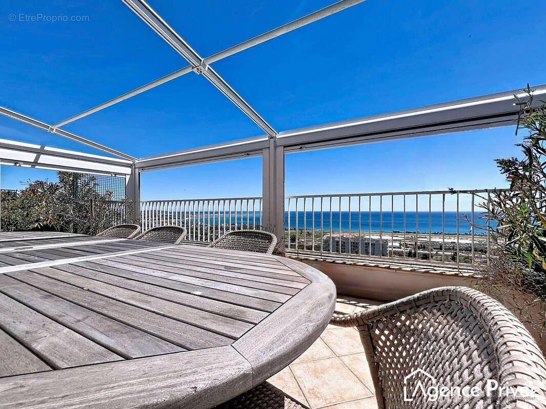 Solarium - Appartement à CAGNES-SUR-MER