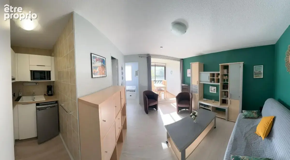 Appartement  T2 31 m2  180 M Plage - photo 5