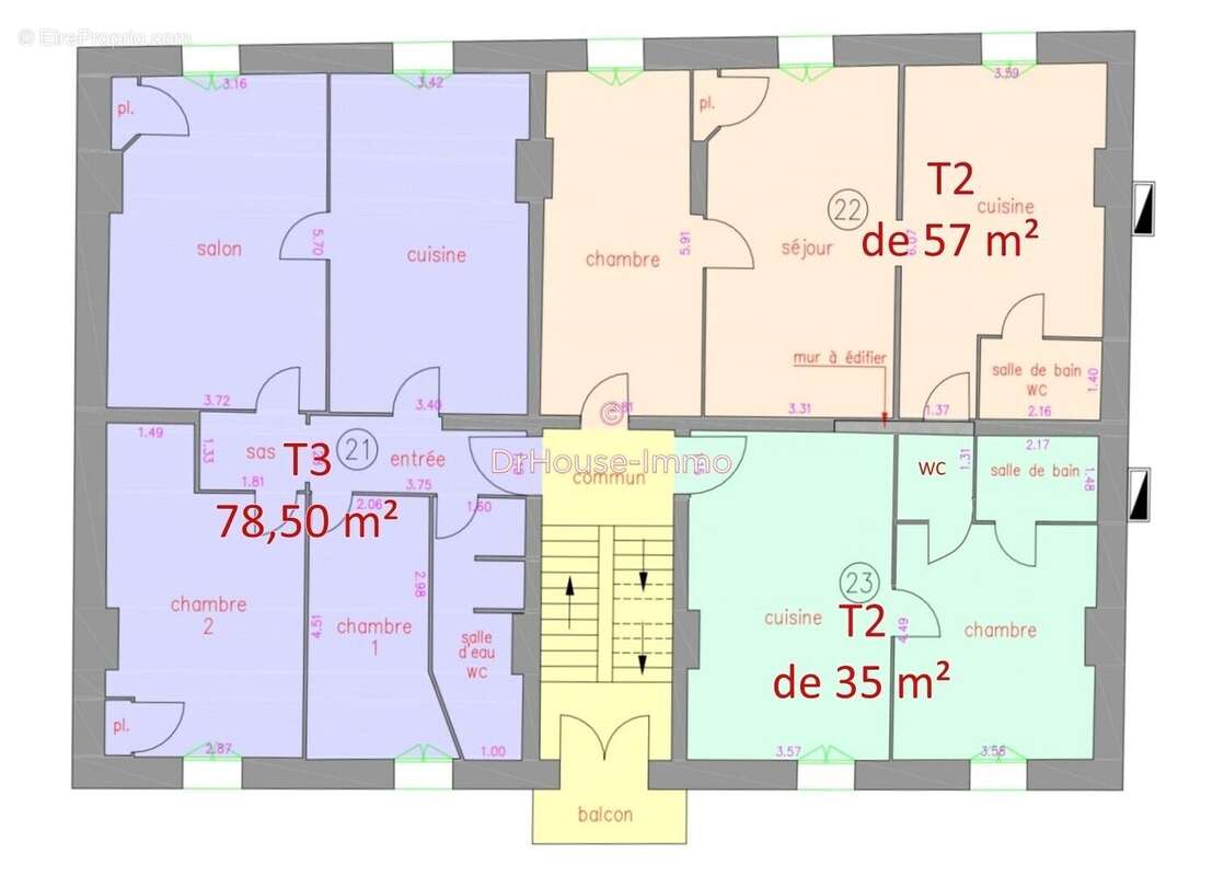 Appartement à SAINT-ETIENNE