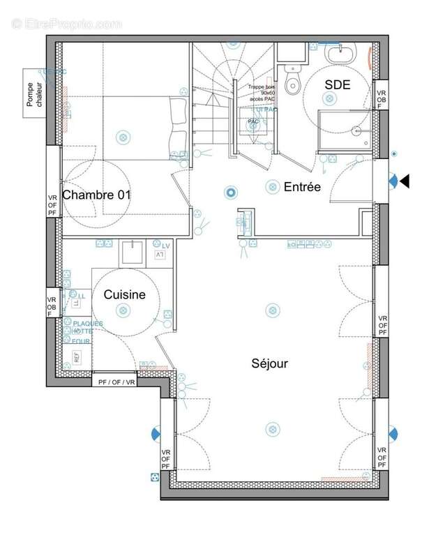 Maison 98 m² à Le Vaudoue  - photo 4