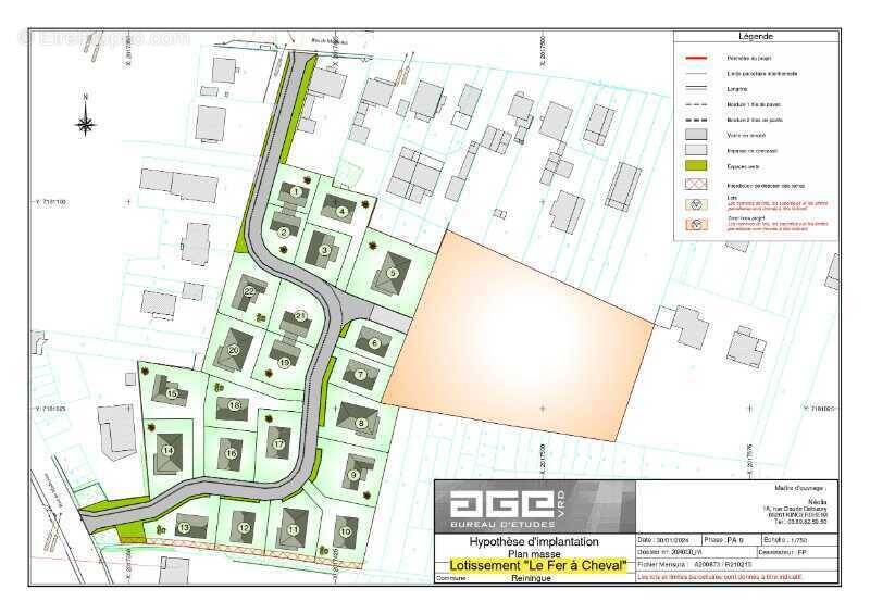 Terrain à REININGUE
