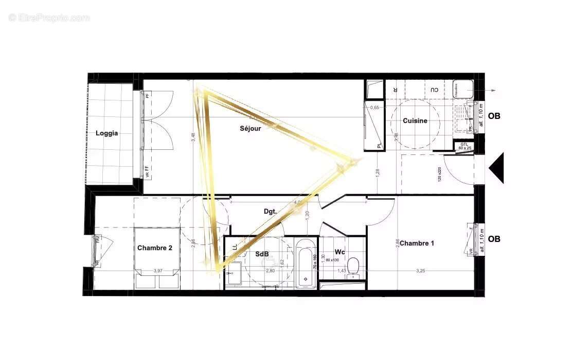 Appartement à MONTREUIL