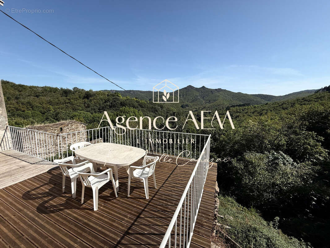 Maison avec vue panoramique exceptionnelle   La Palisse, Rosis   Proche Caroux - photo 5