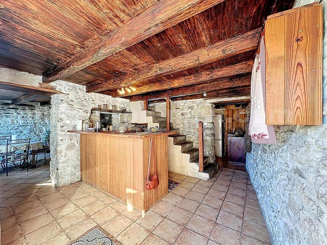 MAISON_calme_jardin_Monnetier-Mornex_lumineux_grande_luminosité_magnifique_très_belle_prestations__proche_frontière_suisse_genève_ceva_volumes_exterieur_séjour_jardin_vue_cuisine_ - Maison à MONNETIER-MORNEX