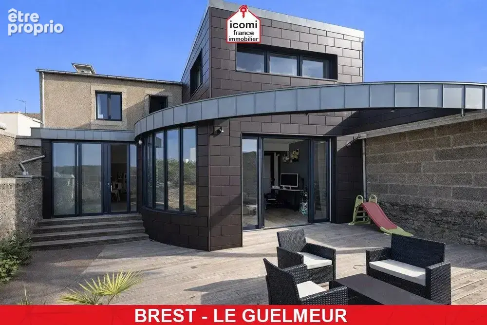Finistere - brest (29200) - a vendre - maison de 150 m² avec extension contemporaine - espace de vie +60 m² - 3/4 chambres - jar - photo 1