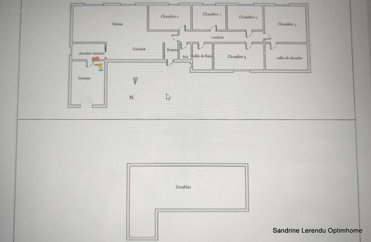 BARENTIN – Maison familiale de plain-pied, 5 chambres, toiture récente et jardin paysager - photo 16