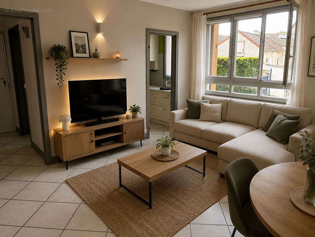 Appartement Mantes La Jolie 3 pièces 56.05 m2  Centre-ville, bords de Seine - photo 2