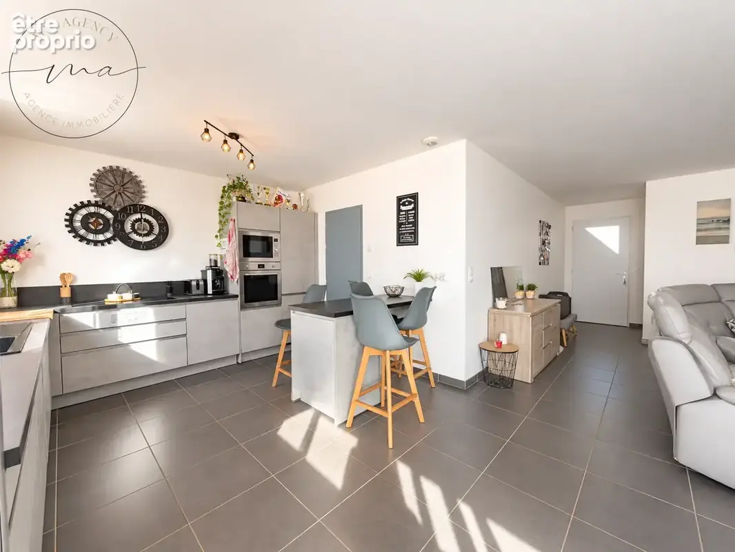 Maureilhan   villa plain-pied 100 m2   3 chambres   terrain 340 m2   panneaux solaires - photo 3