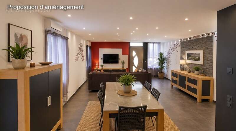 175 m² rénovés – 6 chambres – séjour 62 m² – garage 83 m² : une vraie maison familiale au cœur de Nissan-lez-Enserune - photo 6