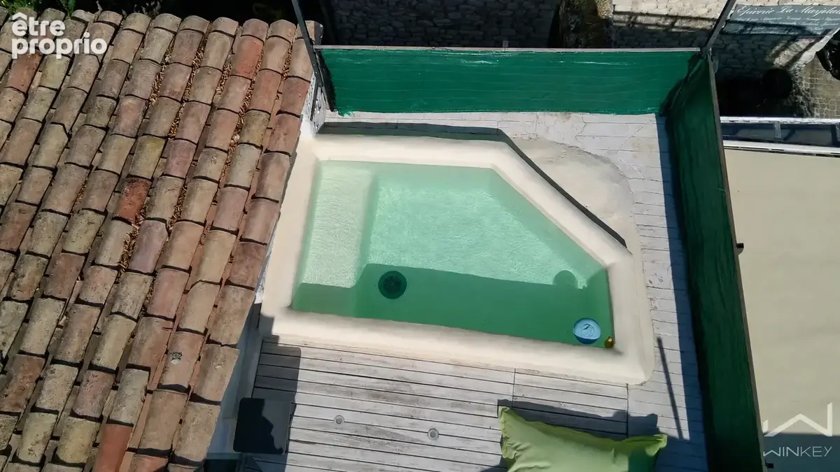 Isabelle di natale vous présente en exclusivité   la garde-adhémar   maison de village en pierre entièrement r - photo 25