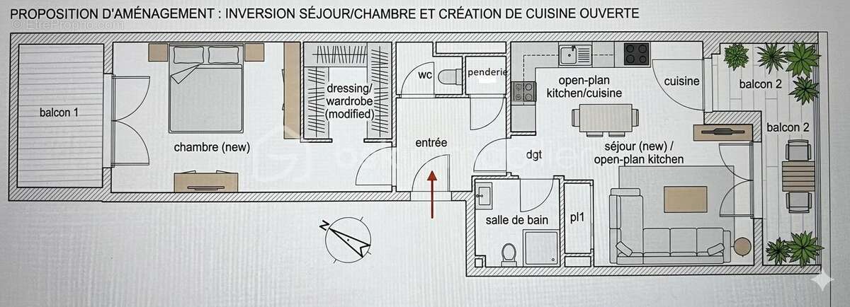 Appartement à NICE