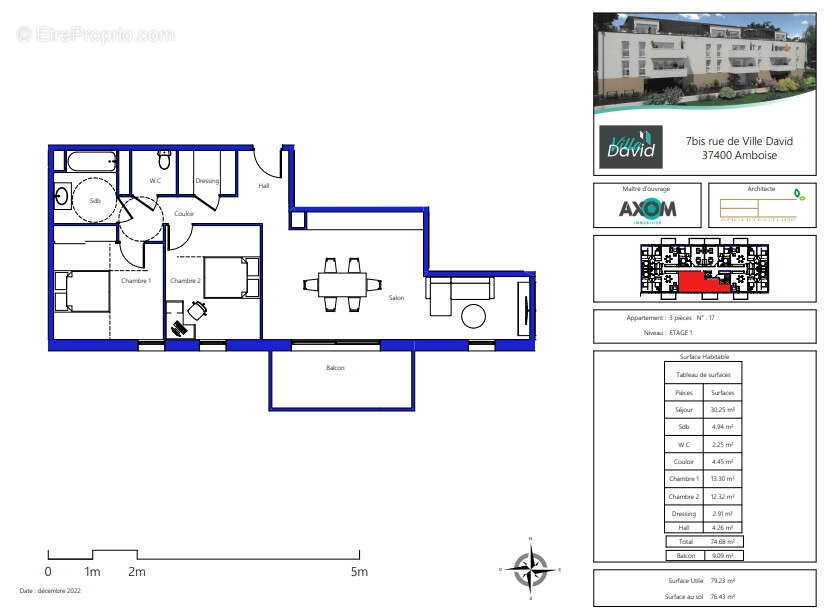 Appartement à AMBOISE