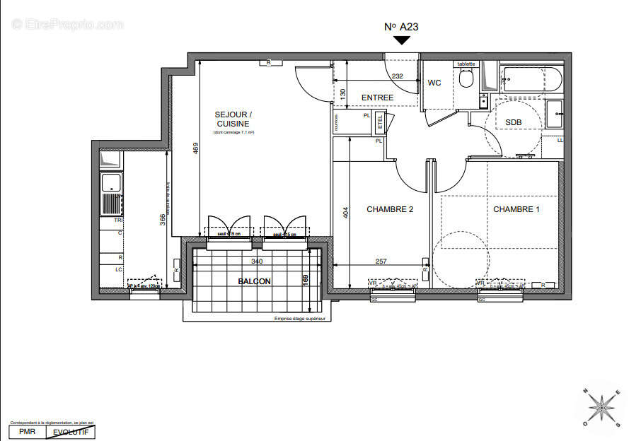 Appartement à LE PLESSIS-ROBINSON