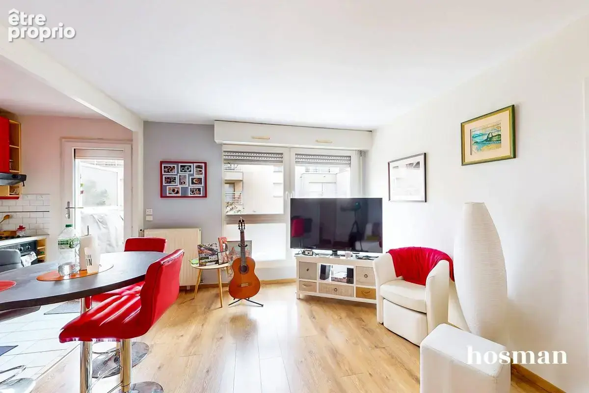 Calme absolu ! Appartement 2 pièces 44 m2 avec terrasses, parking, et cave - Villa des Nymphéas, Paris 20e - photo 2