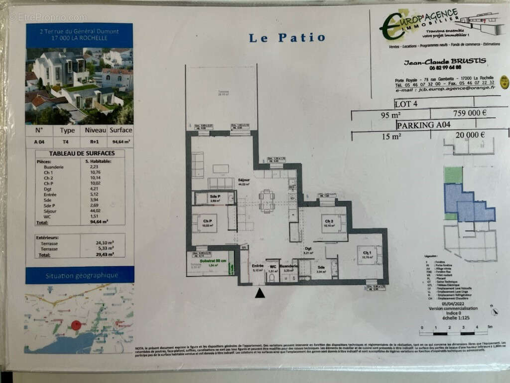 Appartement à LA ROCHELLE