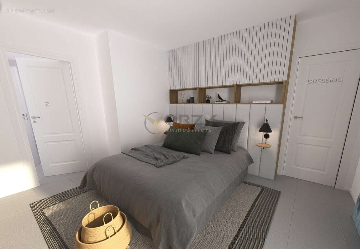 Appartement témoin - Chambre 1 - Appartement à CASTELNAU-LE-LEZ