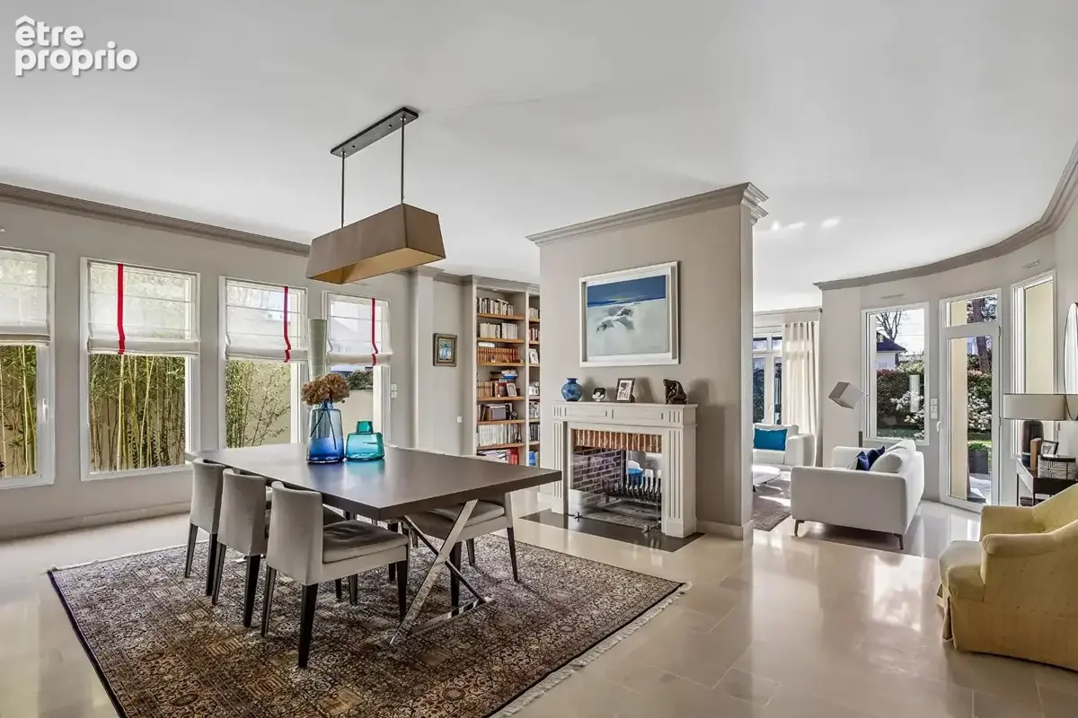 Le vesinet 4 min rer, propriete contemporaine 256 m² - terrain 1202 m² - belles prestations - photo 4