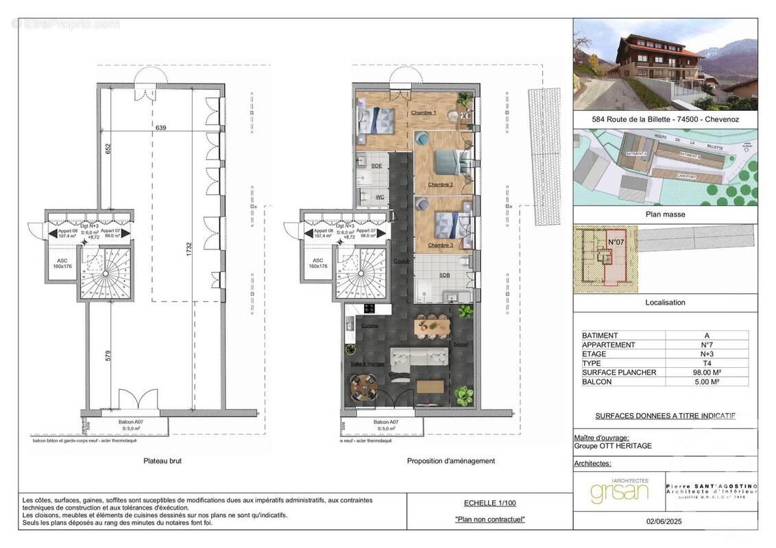 Appartement à CHEVENOZ