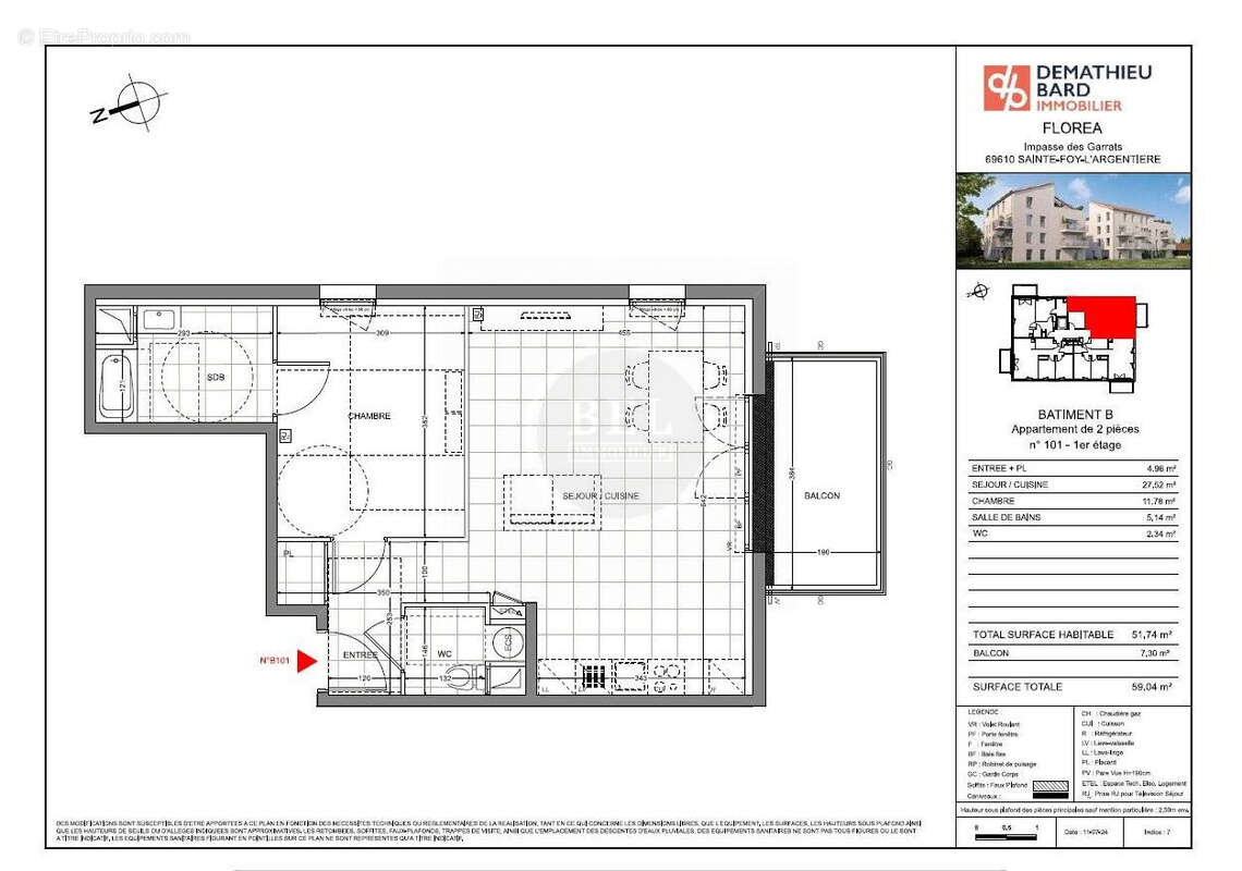 Appartement à SAINTE-FOY-L'ARGENTIERE