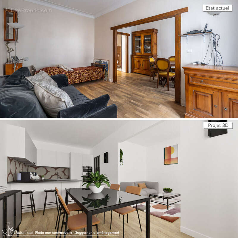 Appartement à PARIS-17E