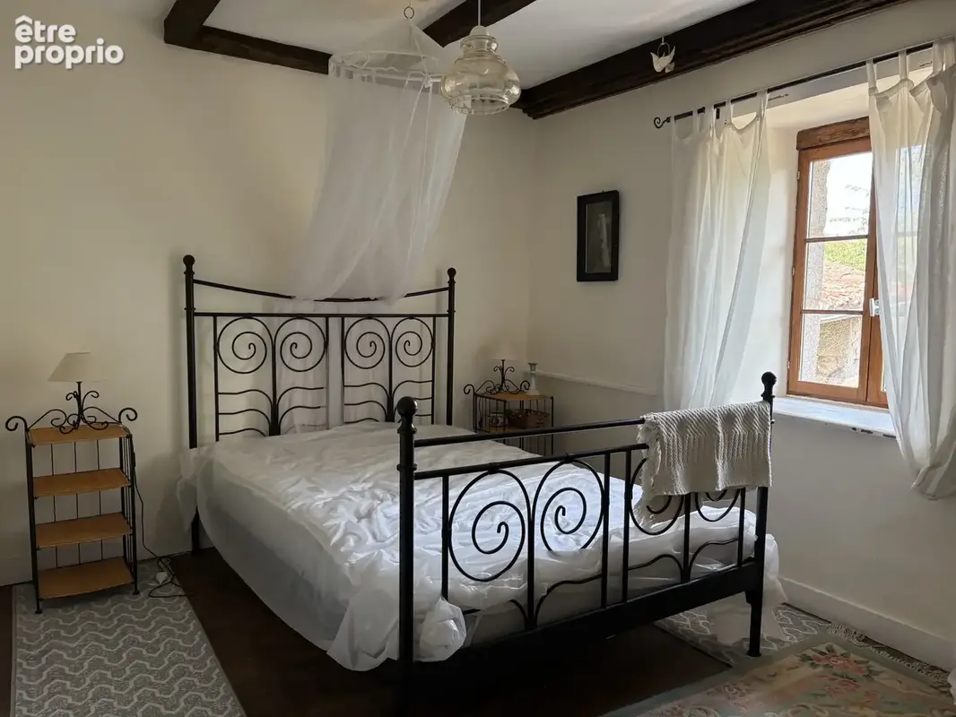 Saint-Mathieu : jolie maison du bourg de 3 pièces avec garage, terrasse et jardin clos - photo 12