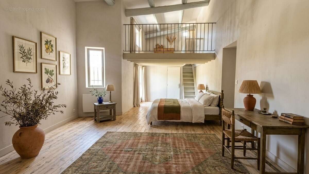 Très belle maison de village en pierres avec cour intérieure et balcon - photo 15