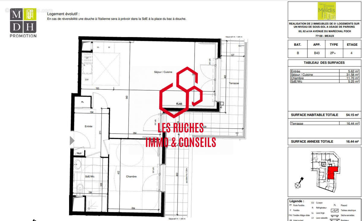 Appartement à MEAUX