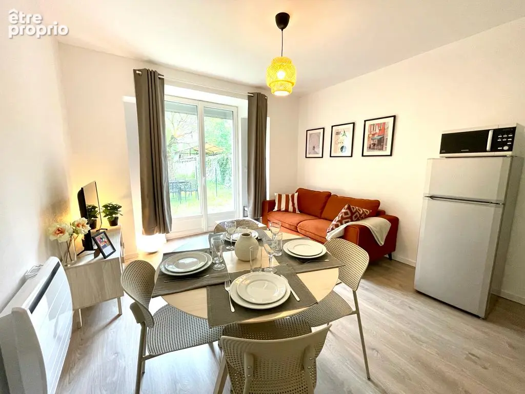 Appartement t2 meuble avec jardin privatif - photo 4