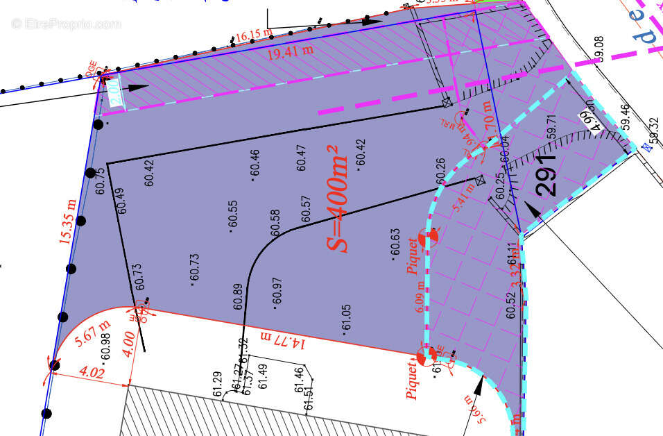 Terrain constructible à Castelnau-le-Lez   Domaine des Oliviers   400 m2   Un projet de vie dans un secteur re - photo 5