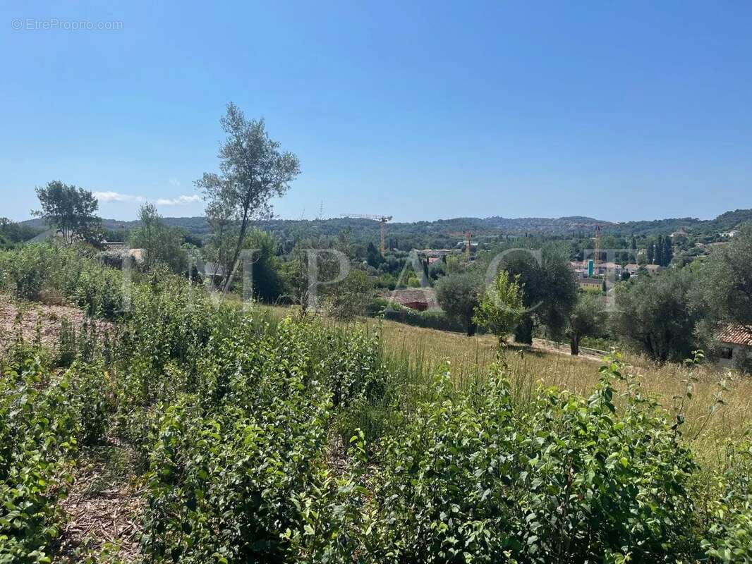 Terrain à CHATEAUNEUF-GRASSE