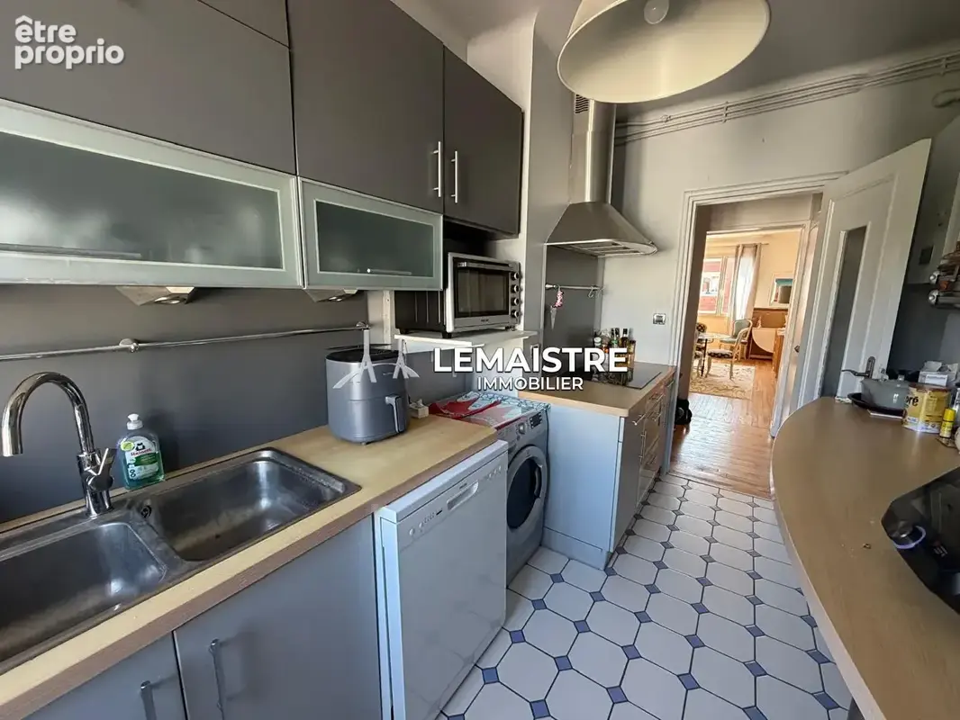 Appartement à vendre  Le Havre Square Saint-Roch  Dernier étage  3 chambres  Loggia Stationnement - photo 14
