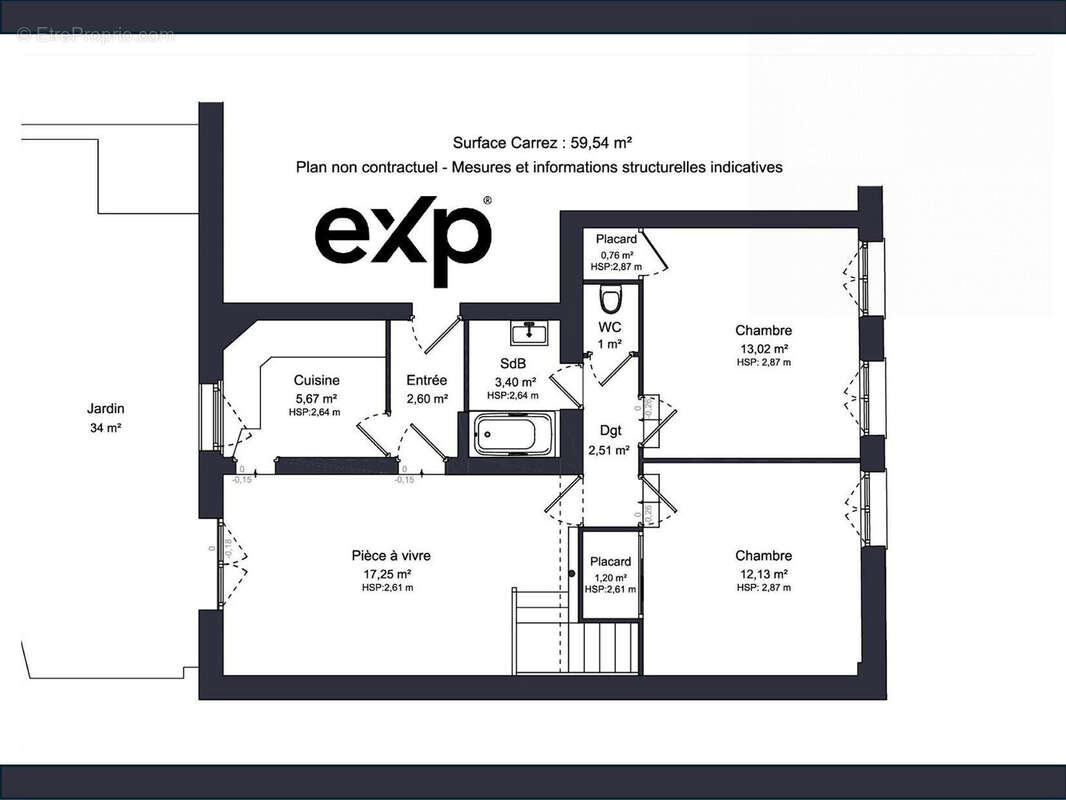 Appartement à PARIS-18E