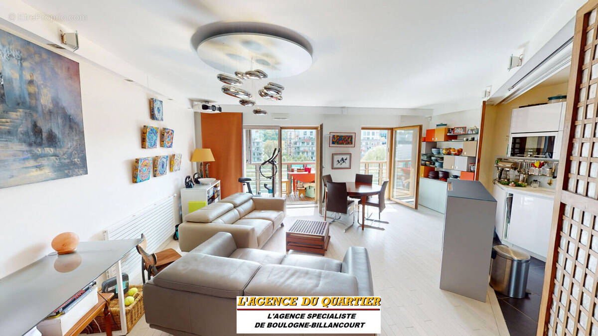 Appartement à BOULOGNE-BILLANCOURT