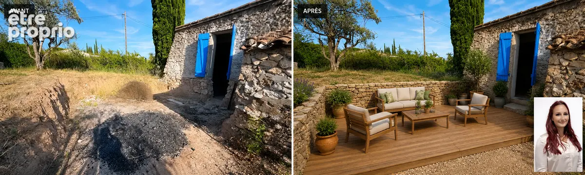 Terrain Constructible et viabilisé Salernes 1300 m2 avec cabanon cadastré - photo 5