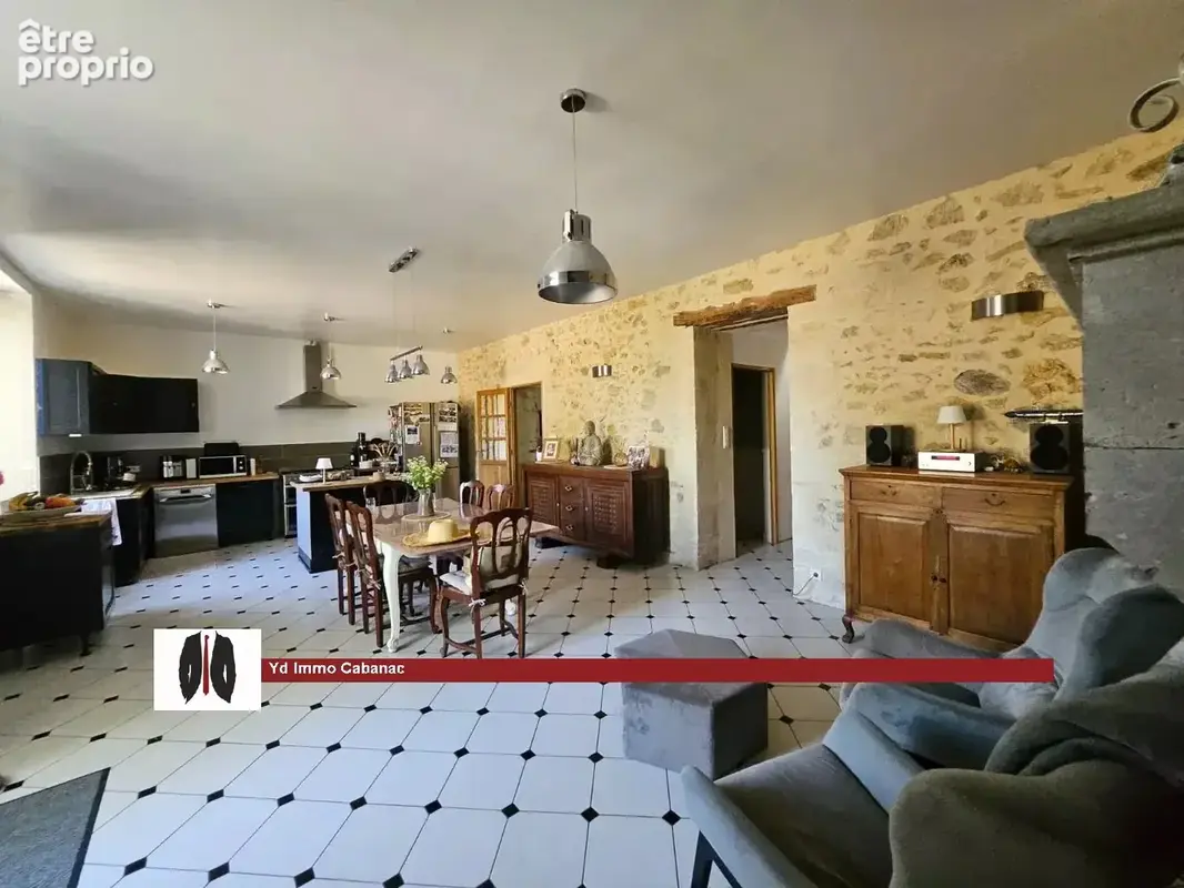 Maison en pierre 4 chambres avec beau terrain - photo 7