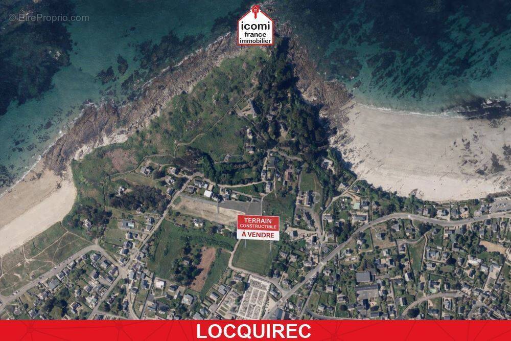 Terrain à LOCQUIREC