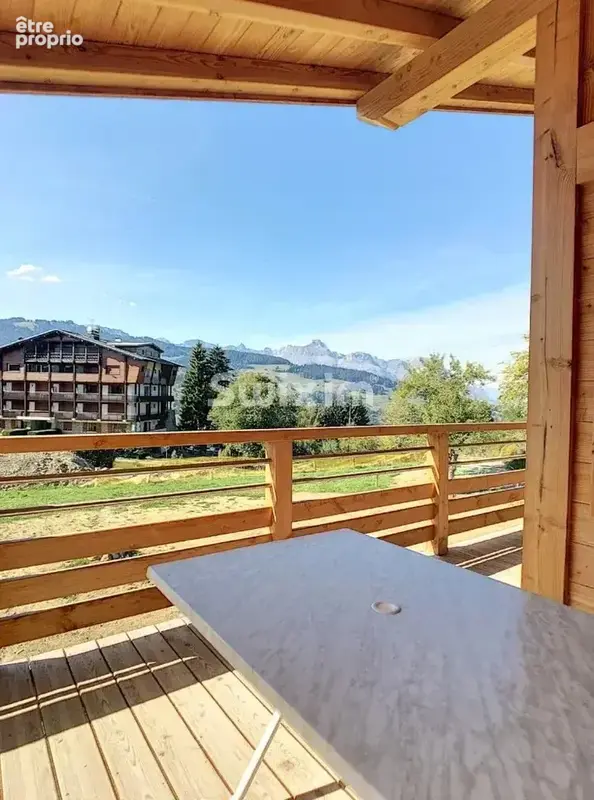 Chalet avec terrain constructible à vendre à Megève. - photo 14