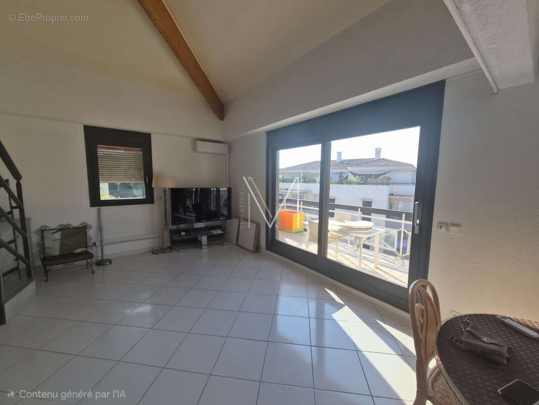Appartement en duplex dernier etage residence avec piscine en centre ville - photo 11